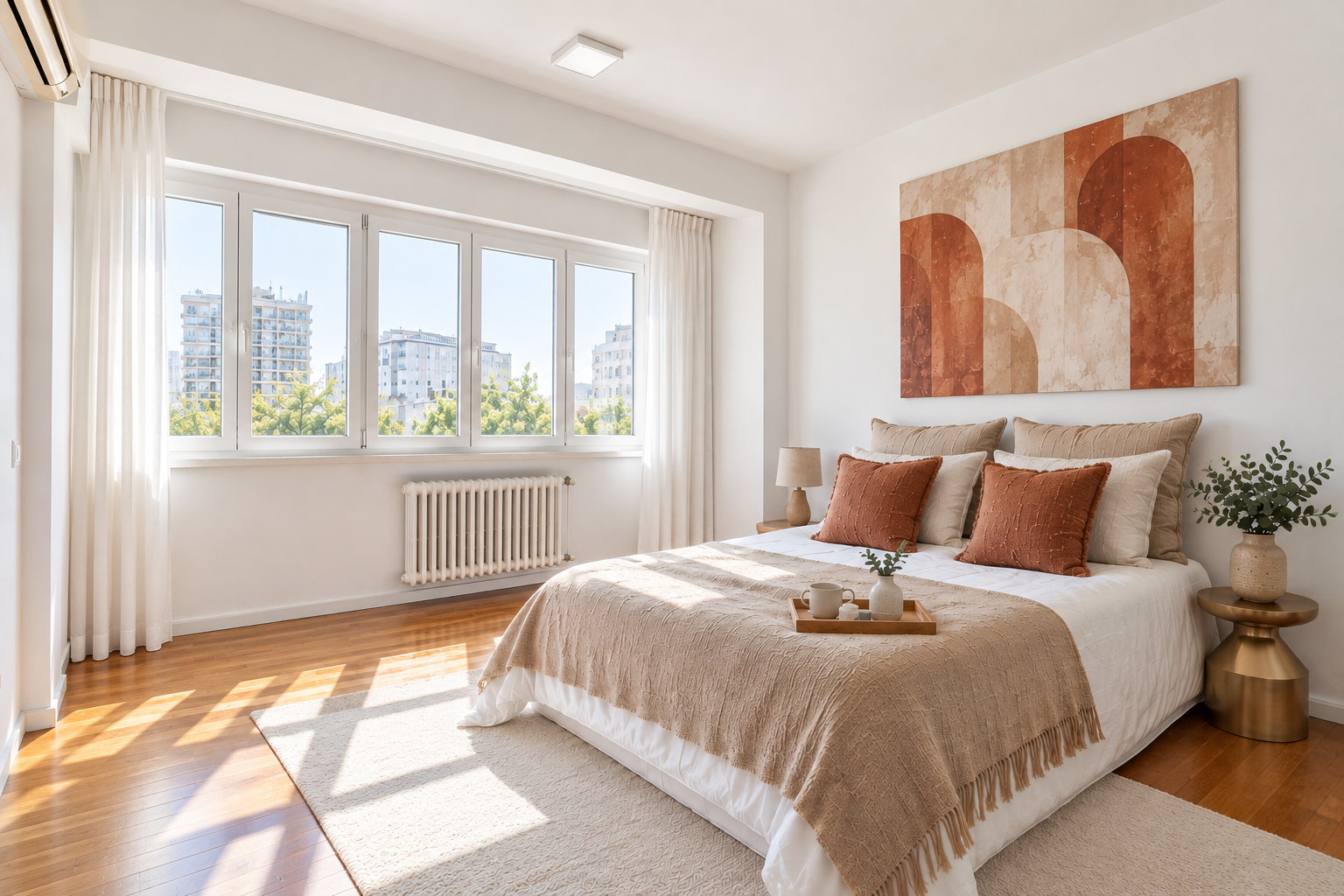 Estancia después de la intervención de Home Staging Classic